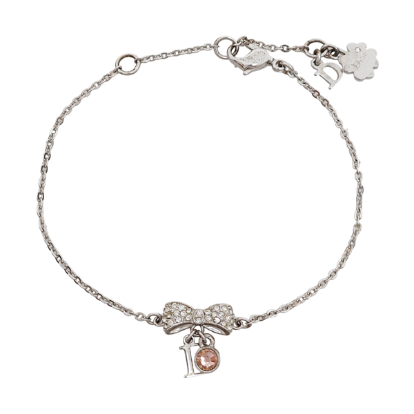 Bow Metal Silver Bracelet
