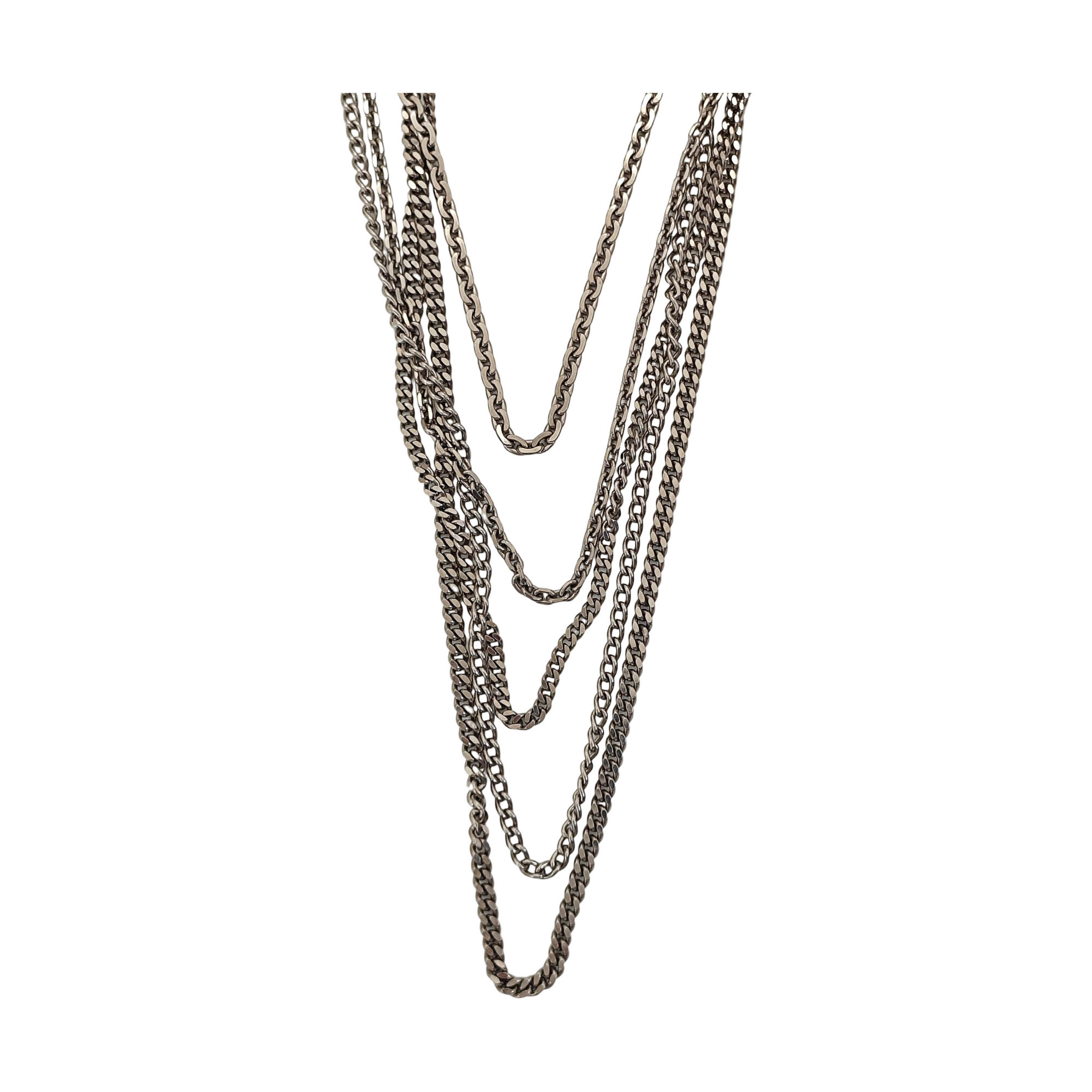 Metal Silver Necklace
