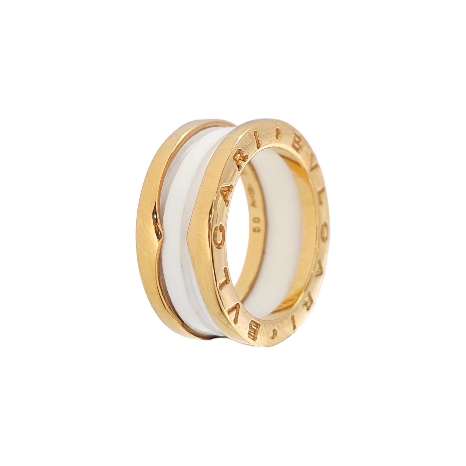B.ZERO1 18k Rose Gold Ring EU 50