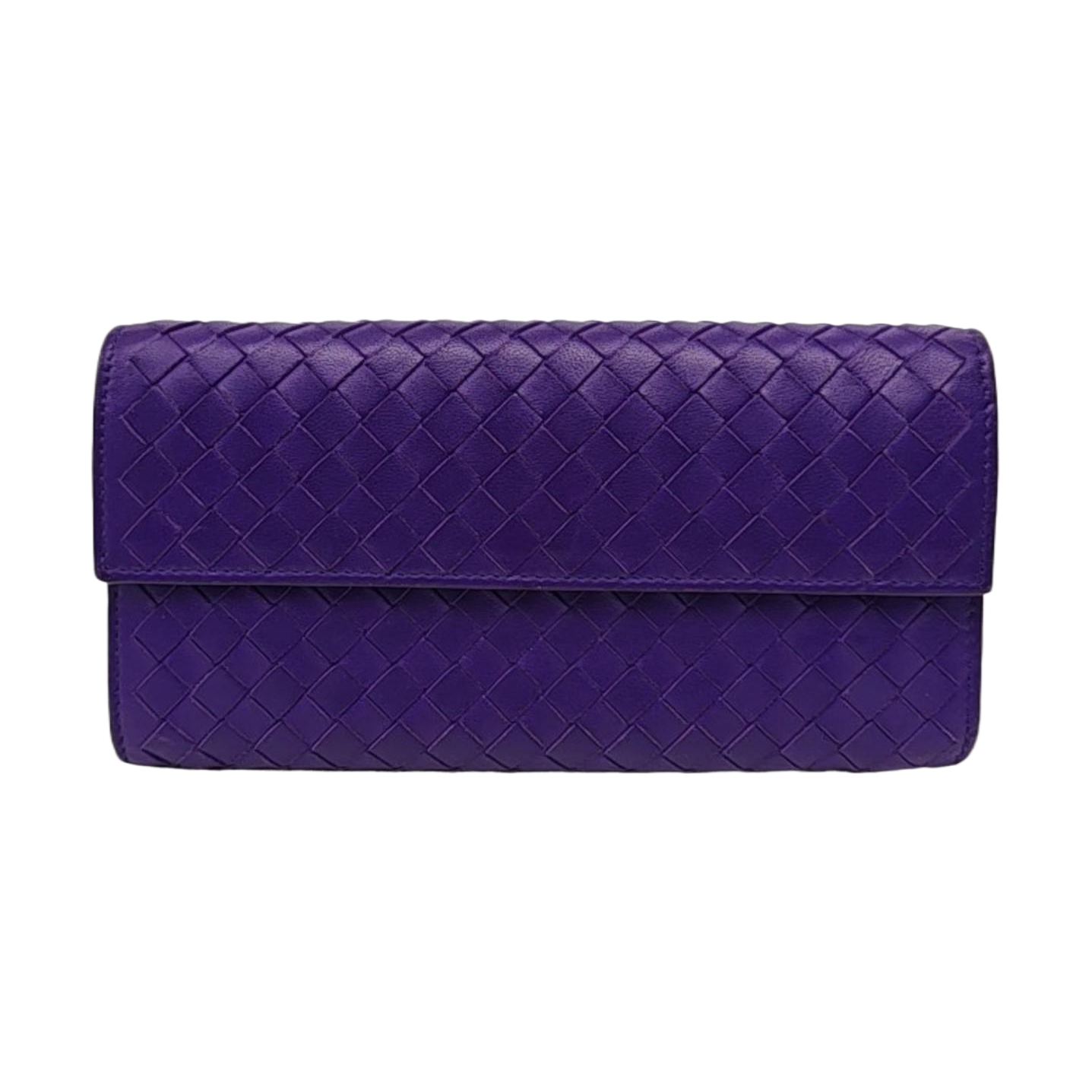 Lambskin Clutch Purple