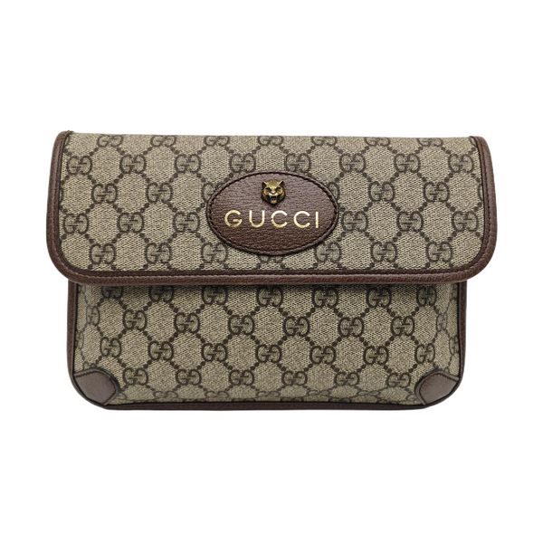 Neo Vintage Monogram Coated Canvas Beige