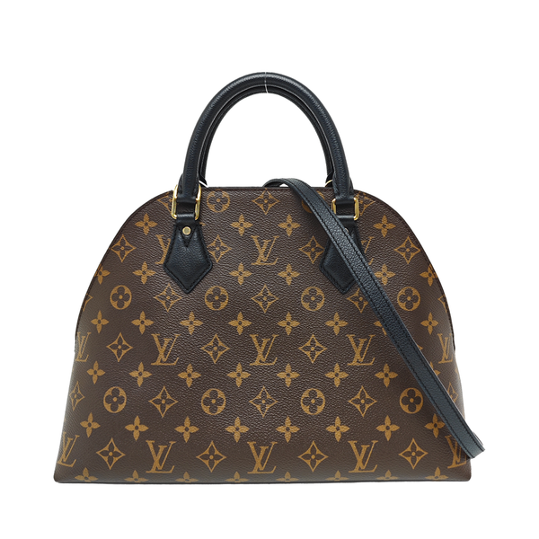 ALMA BNB MM Monogram Coated Canvas Brown