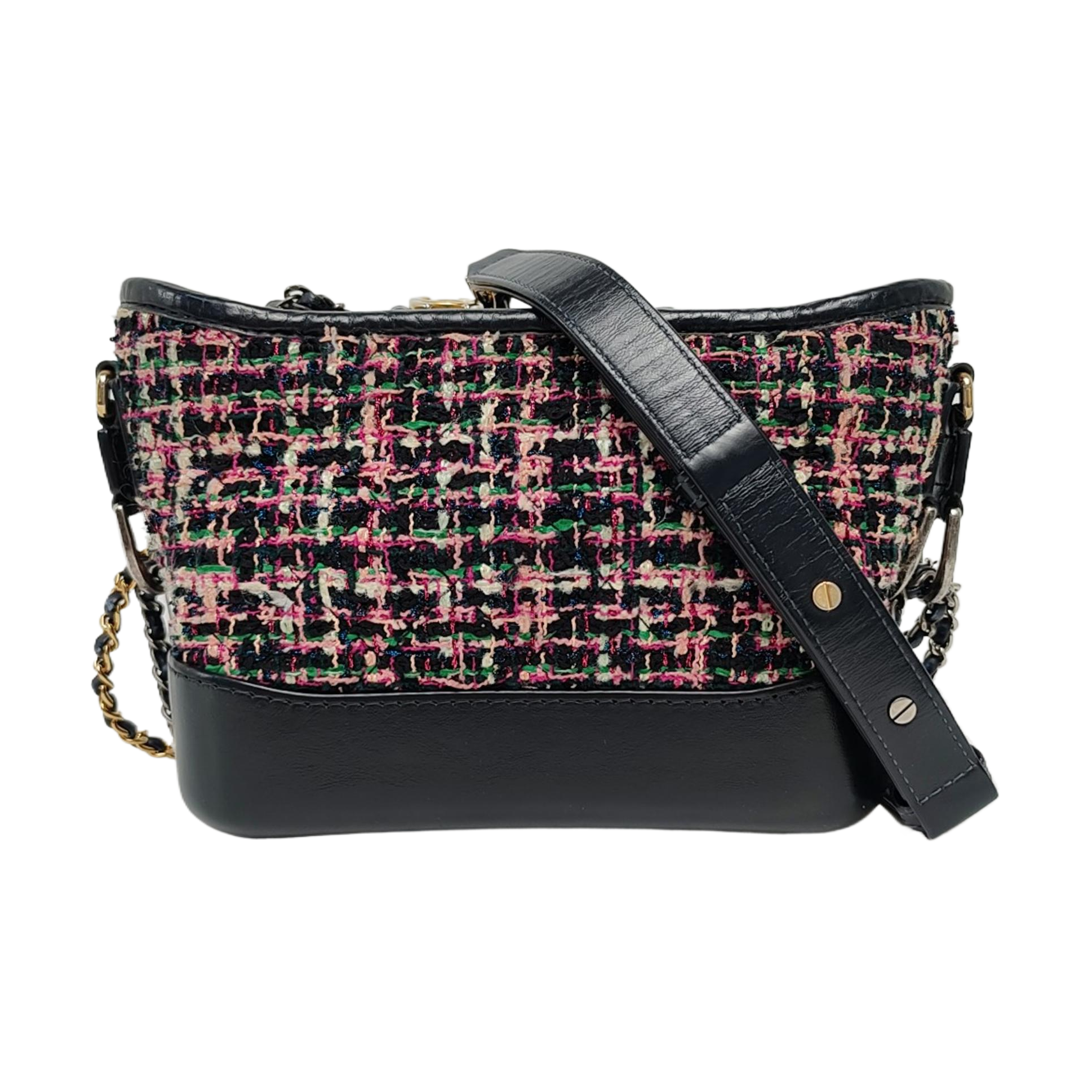Authenticated pre-owned  GABRIELLE Small Quilted Wool Blue - Shoulder Bag at Looply
