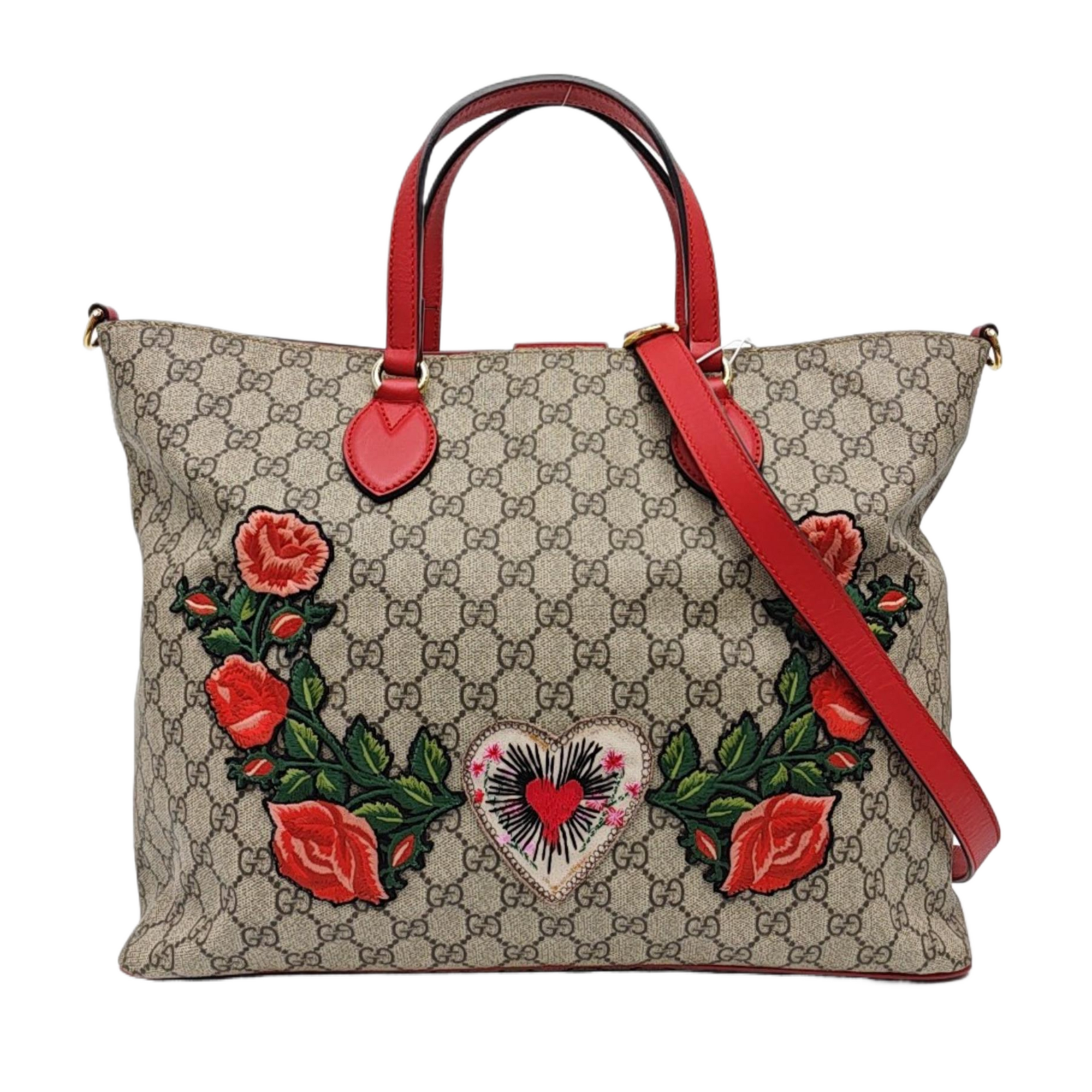 Monogram Coated Canvas Tote Bag Beige