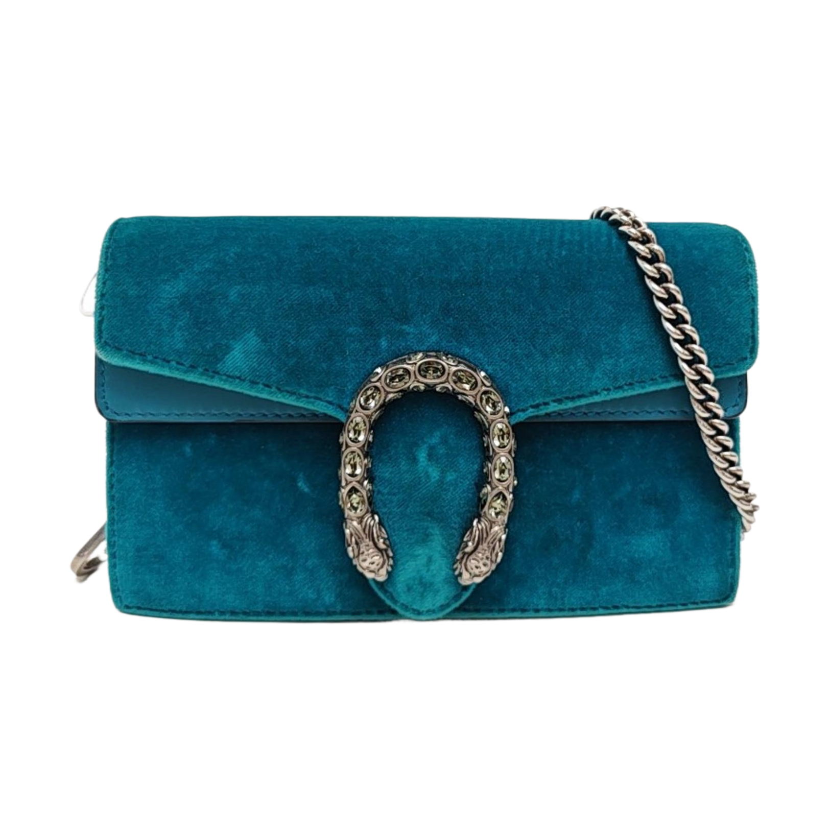 Dionysus Super Mini Velvet Green