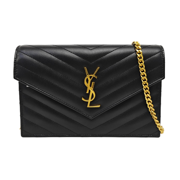 MONOGRAM WOC Chevron Calfskin Green