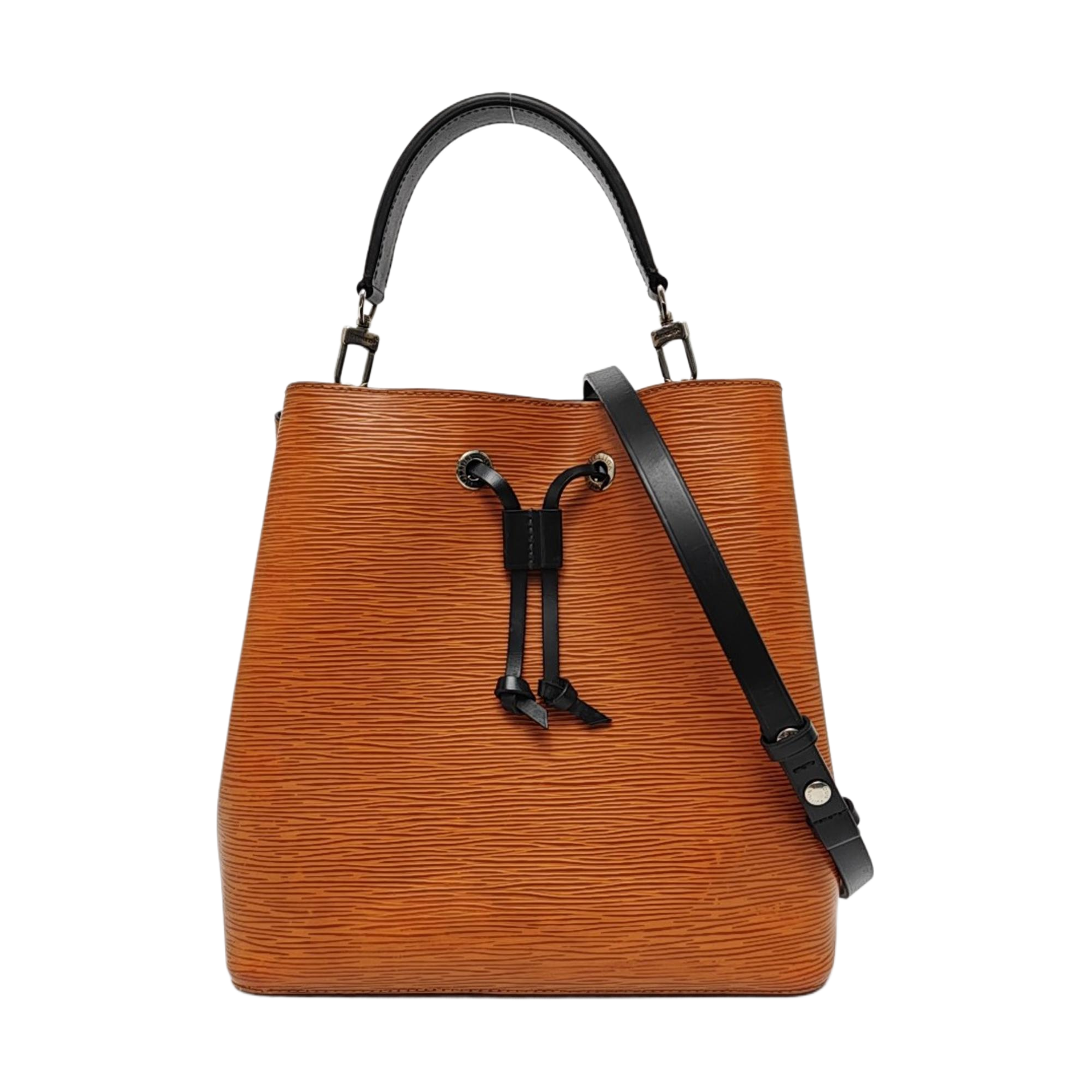 Authenticated pre-owned  NÉONOÉ MM Epi Brown - Bucket Bag at Looply
