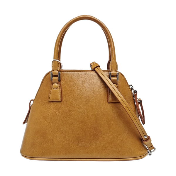 Calfskin Shoulder Bag Brown