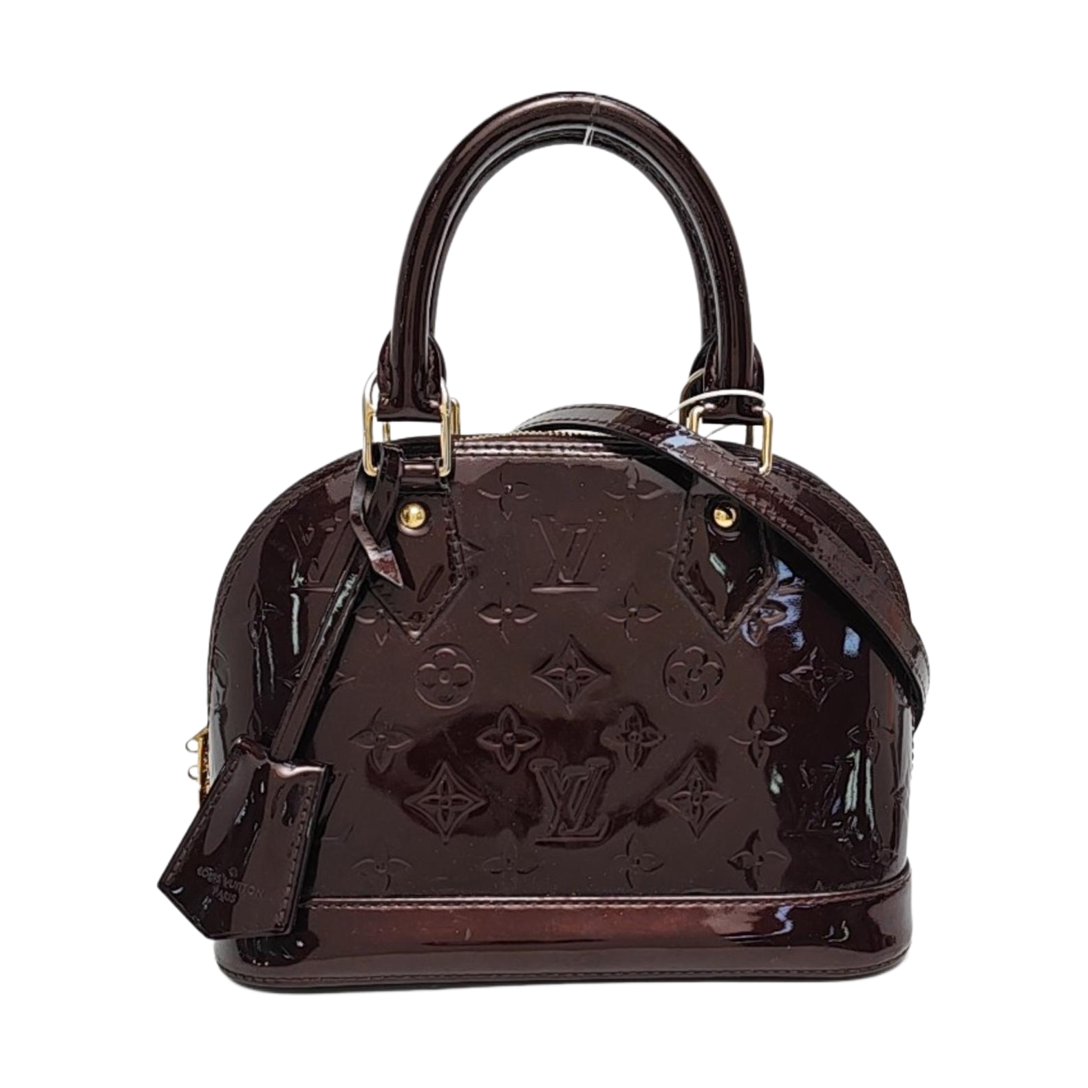 ALMA BB Monogram Charol Rojo