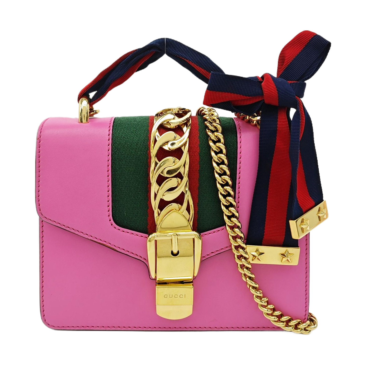 Sylvie Mini Calfskin Pink