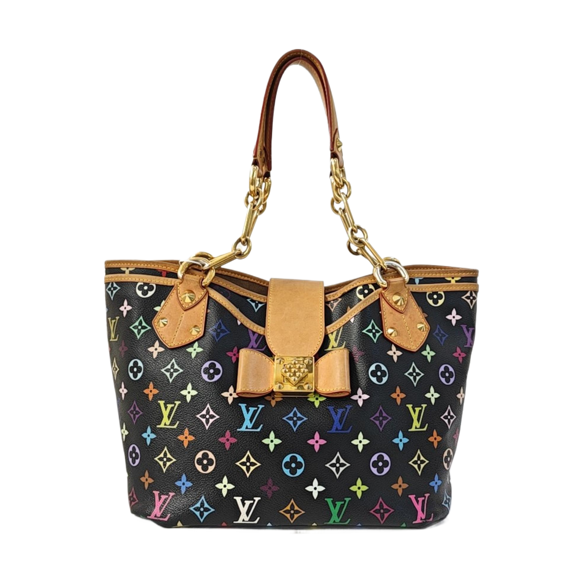 LV × TM ANNIE GM Monogram Coated Canvas Black