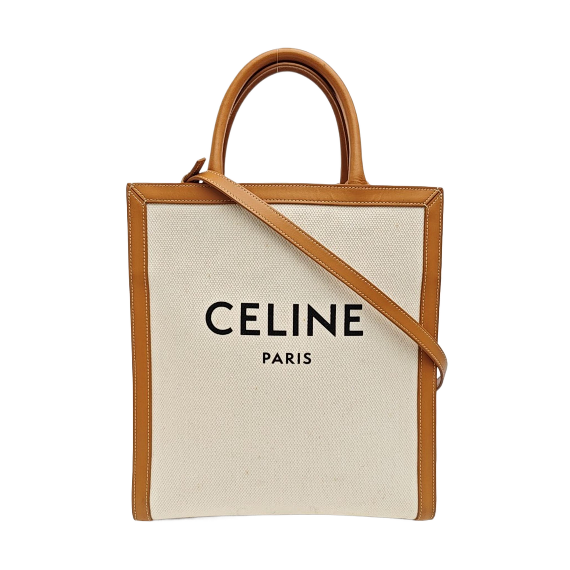 CABAS CELINE Small Canvas White