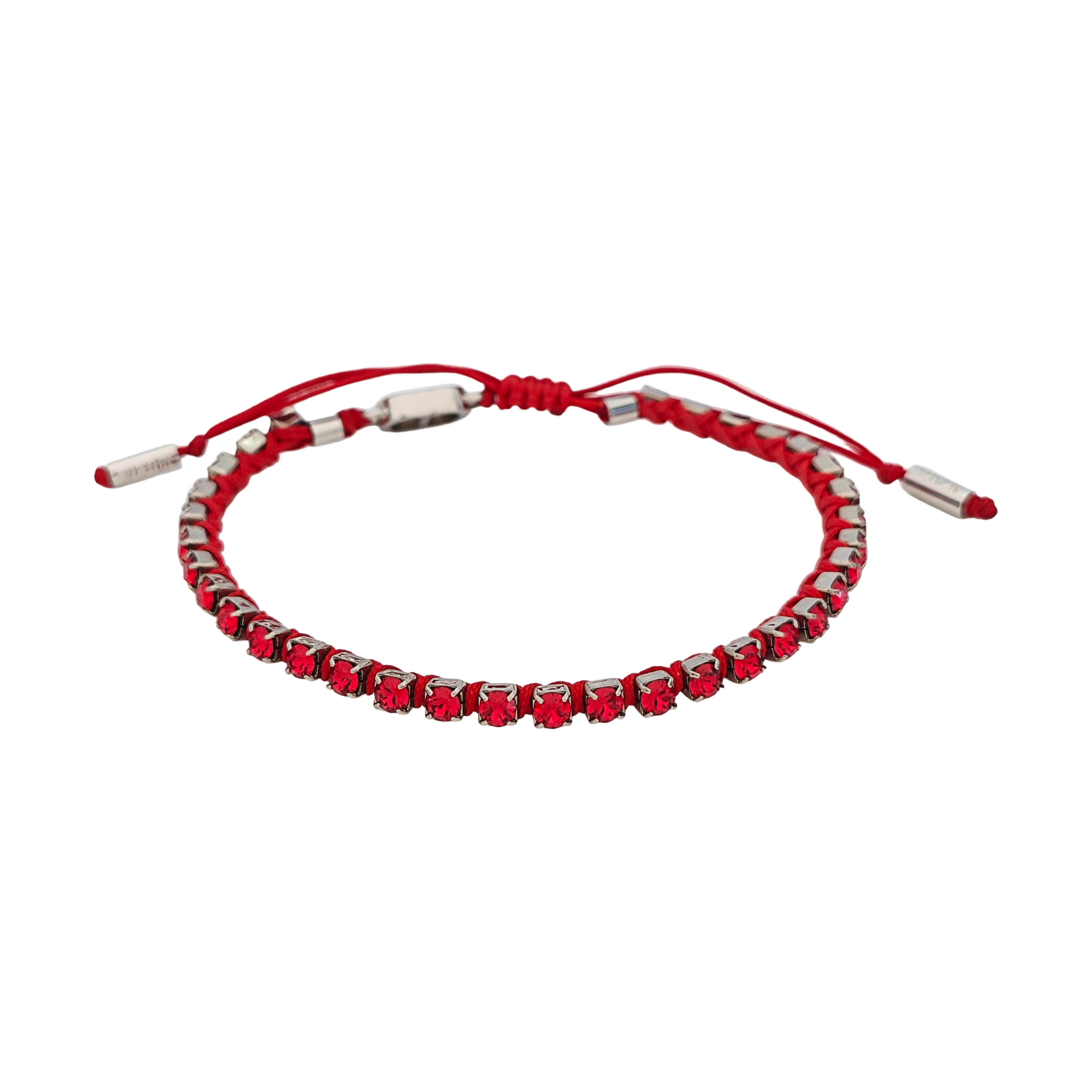 CD Icon Brass Red Bracelet