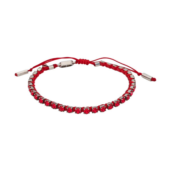 CD Icon Brass Red Bracelet