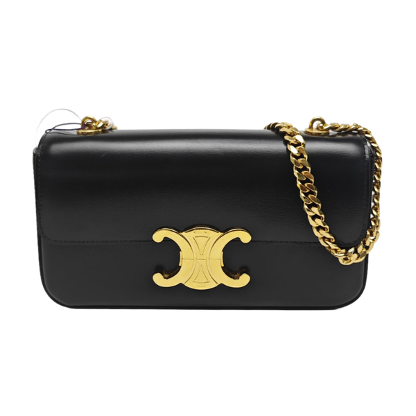 CLAUDE Calfskin Black