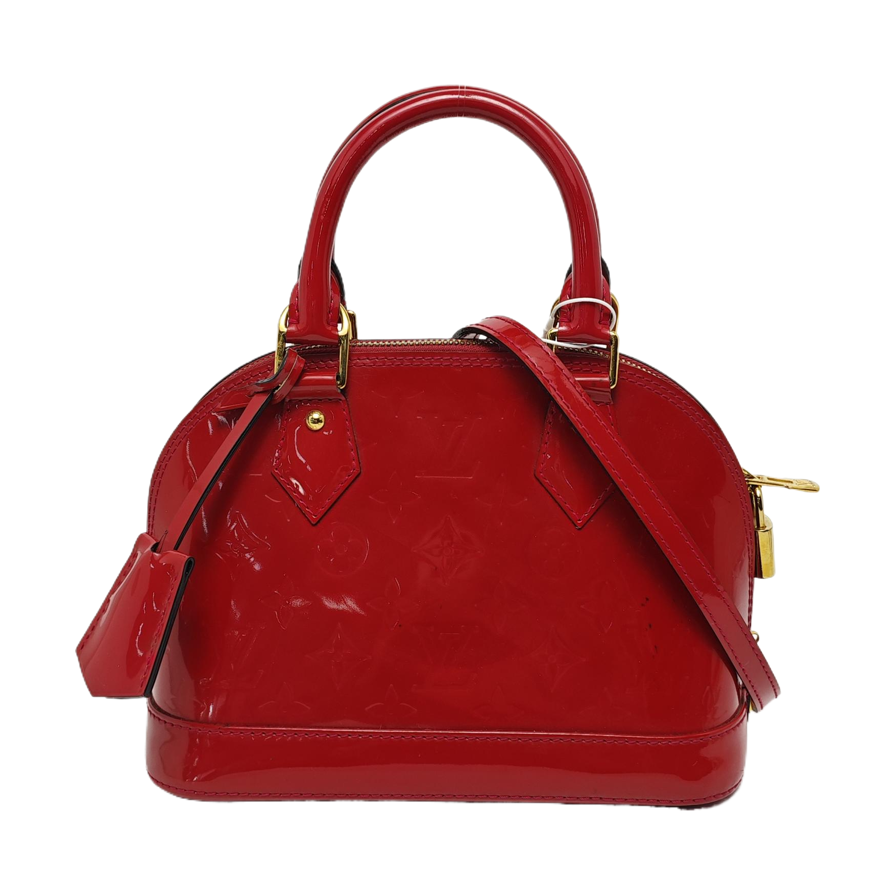 ALMA BB Patent Leather Red