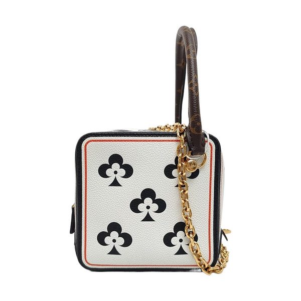 SQUARE Coated Canvas White