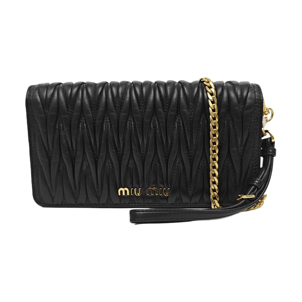 Matelassé Lambskin Black