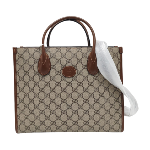Retro Small Monogram Coated Canvas Brown