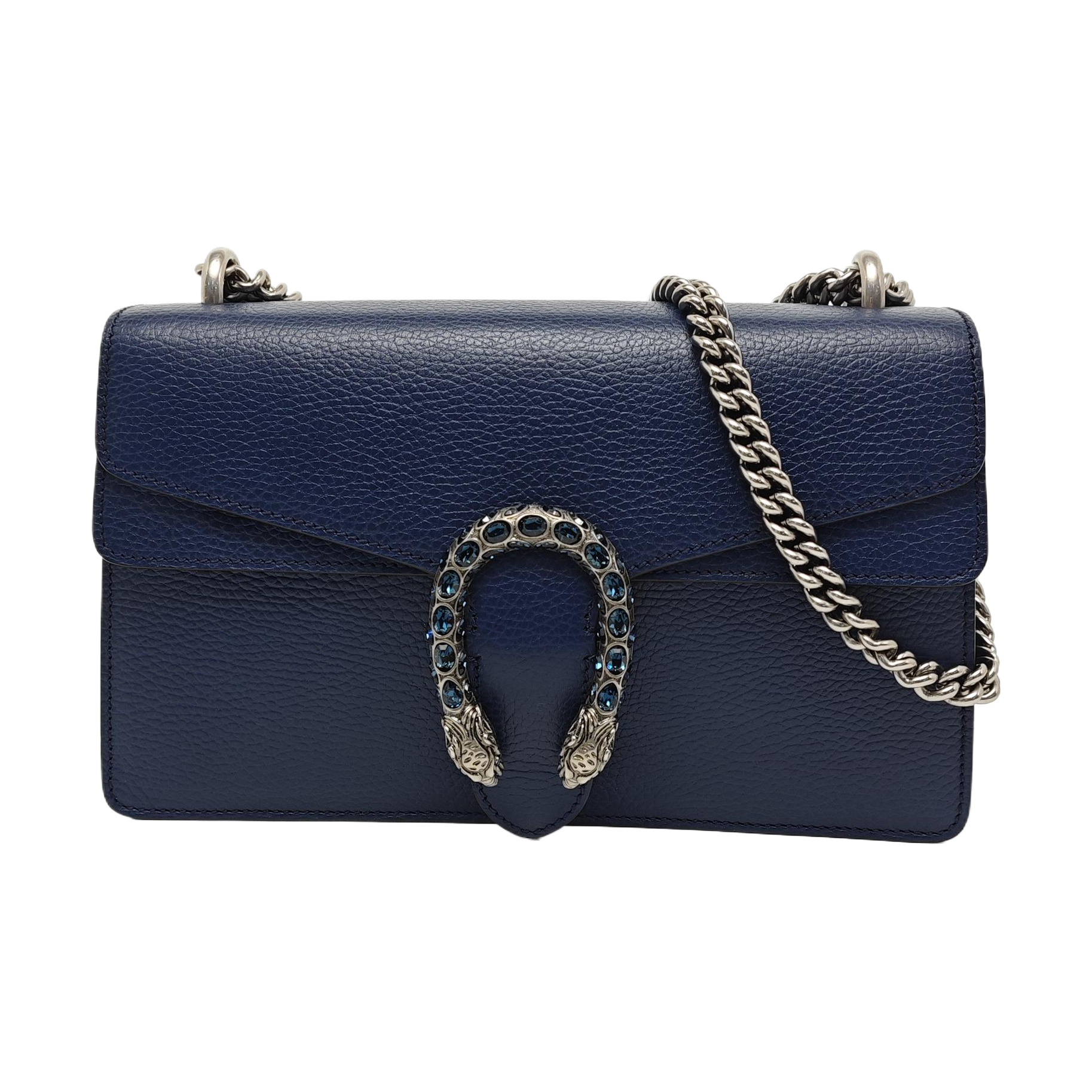 Authenticated pre-owned  Dionysus Small Calfskin Blue - Shoulder Bag at Looply