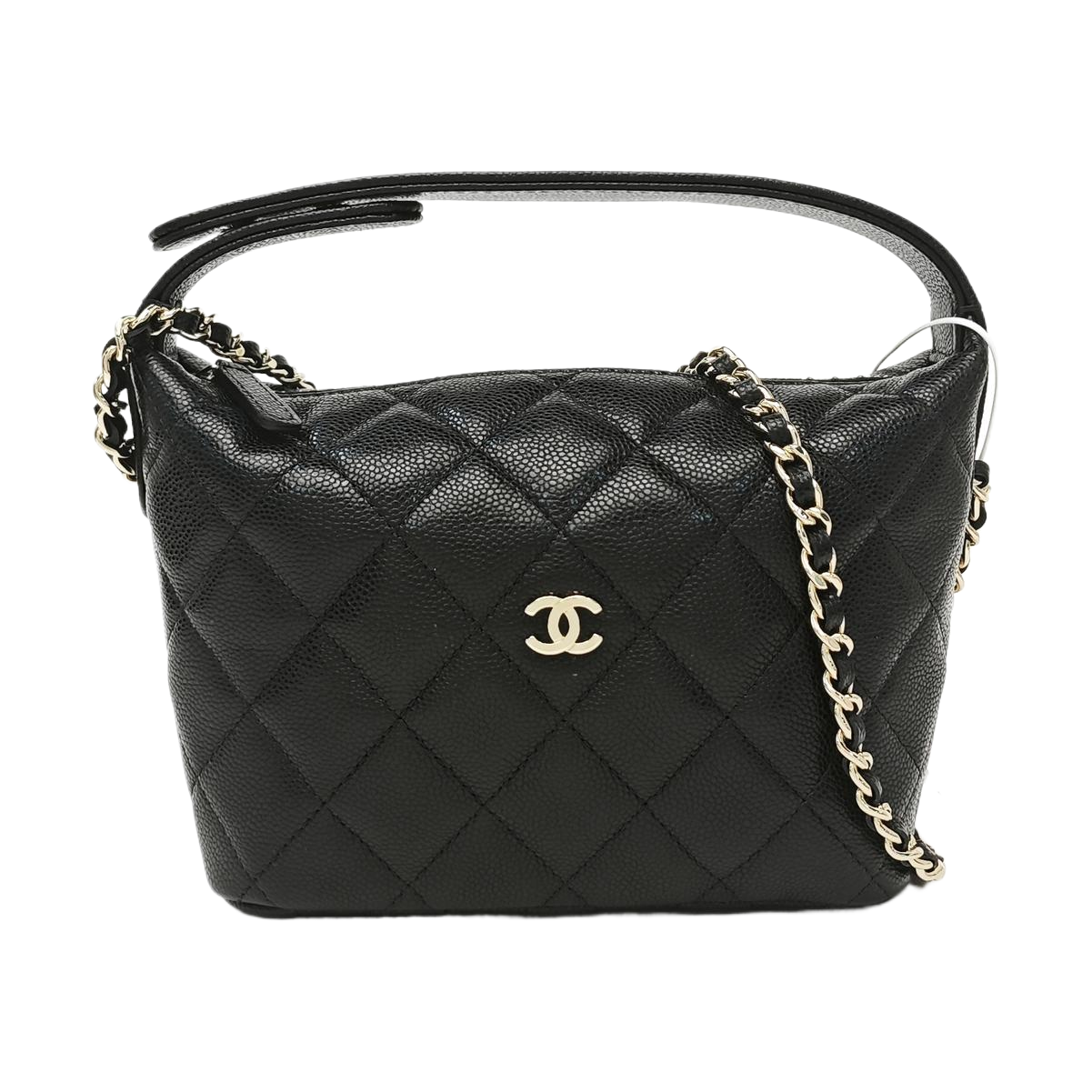 HOBO Quilted Grained Calfskin Black