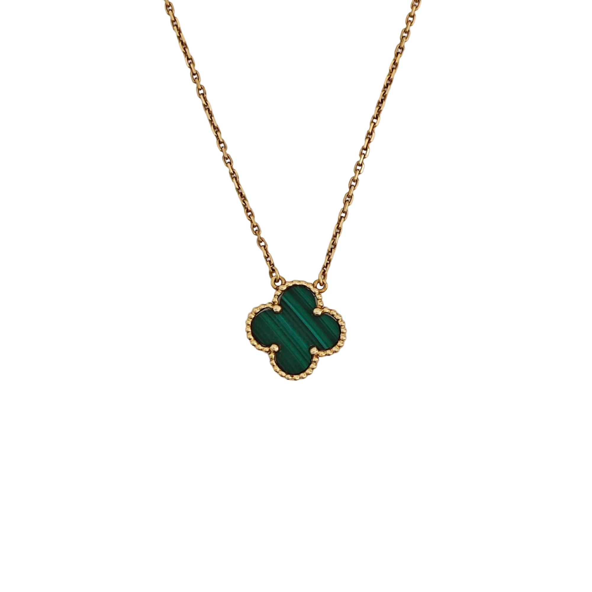 Vintage Alhambra 18k Gold Necklace