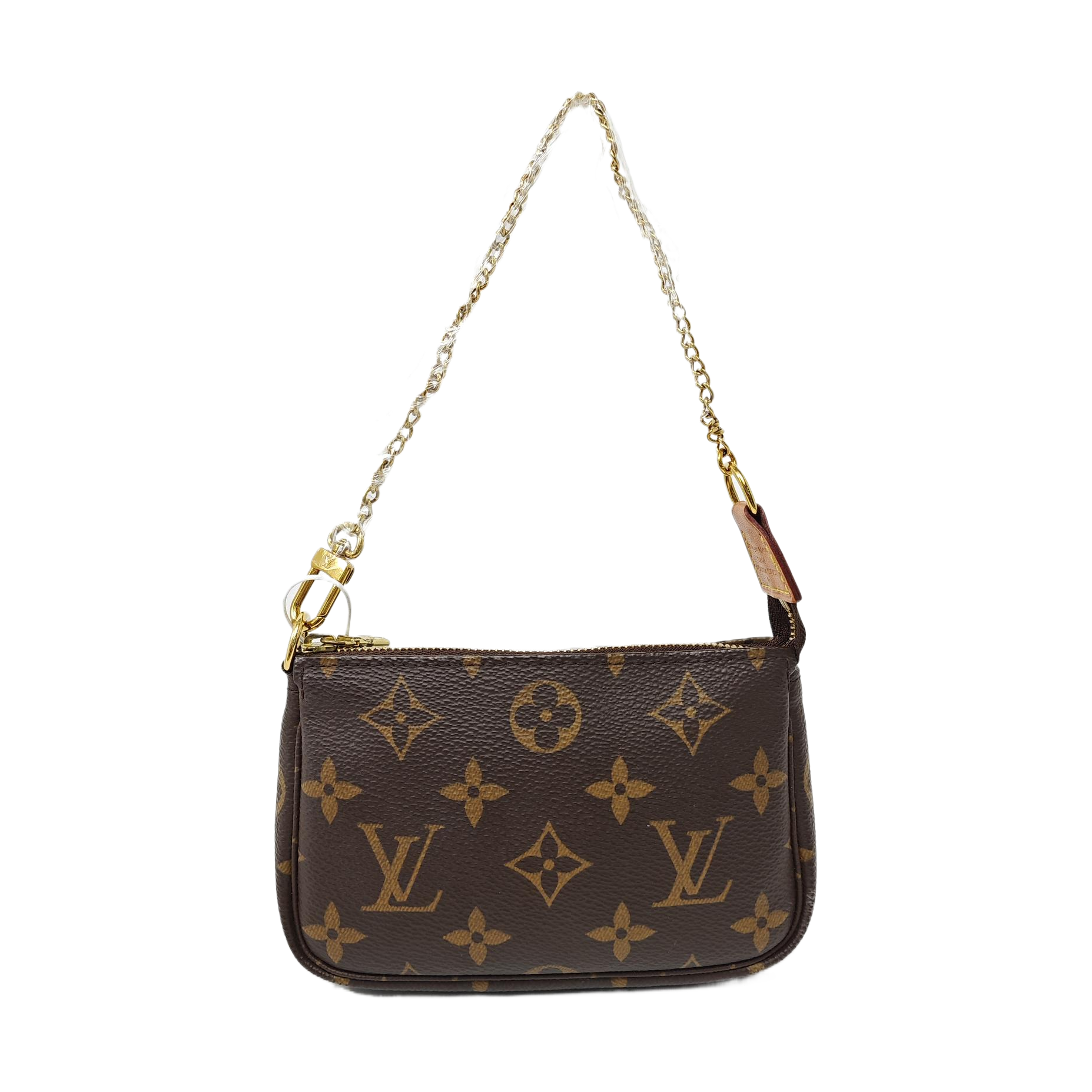 ACCESSOIRES Mini Monogram Coated Canvas Brown