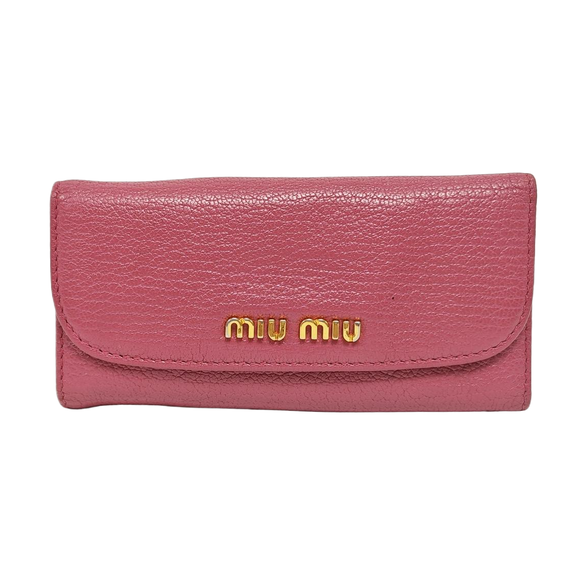 Leather Wallet Beige