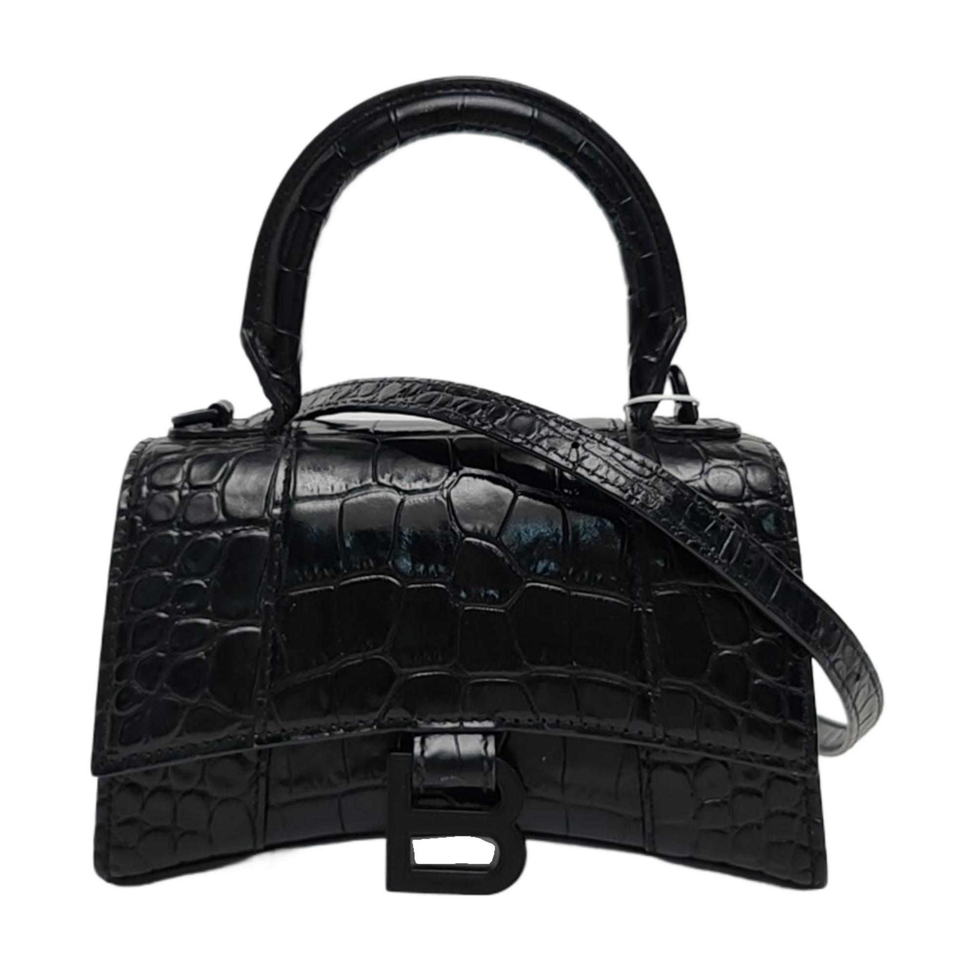 Hourglass XS Calfskin Black