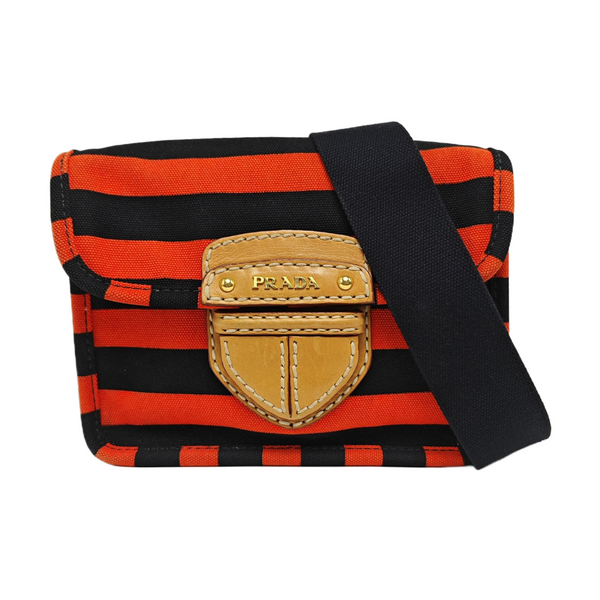 Canvas Crossbody Bag Multicolor