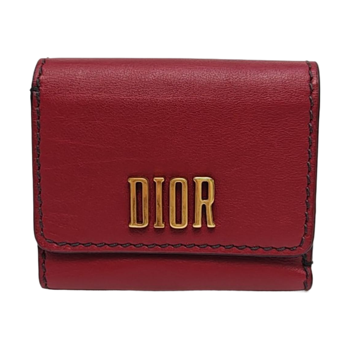 Calfskin Wallet Red