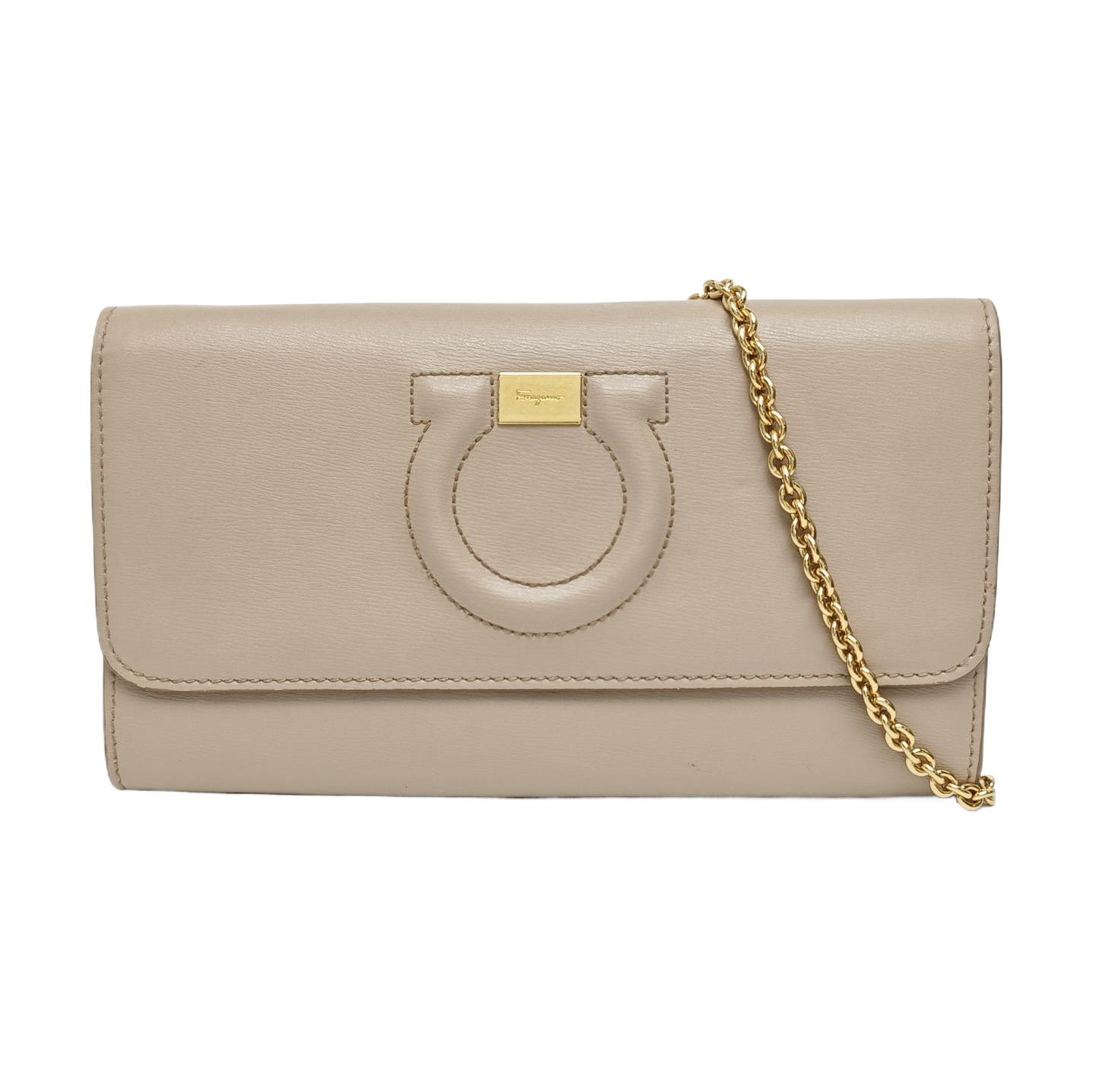 City Quilted Calfskin Gray