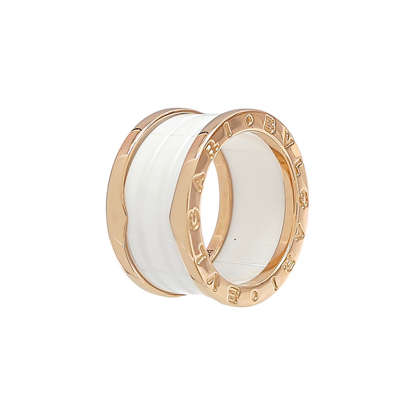 B.ZERO1 18k Rose Gold Ring EU 54