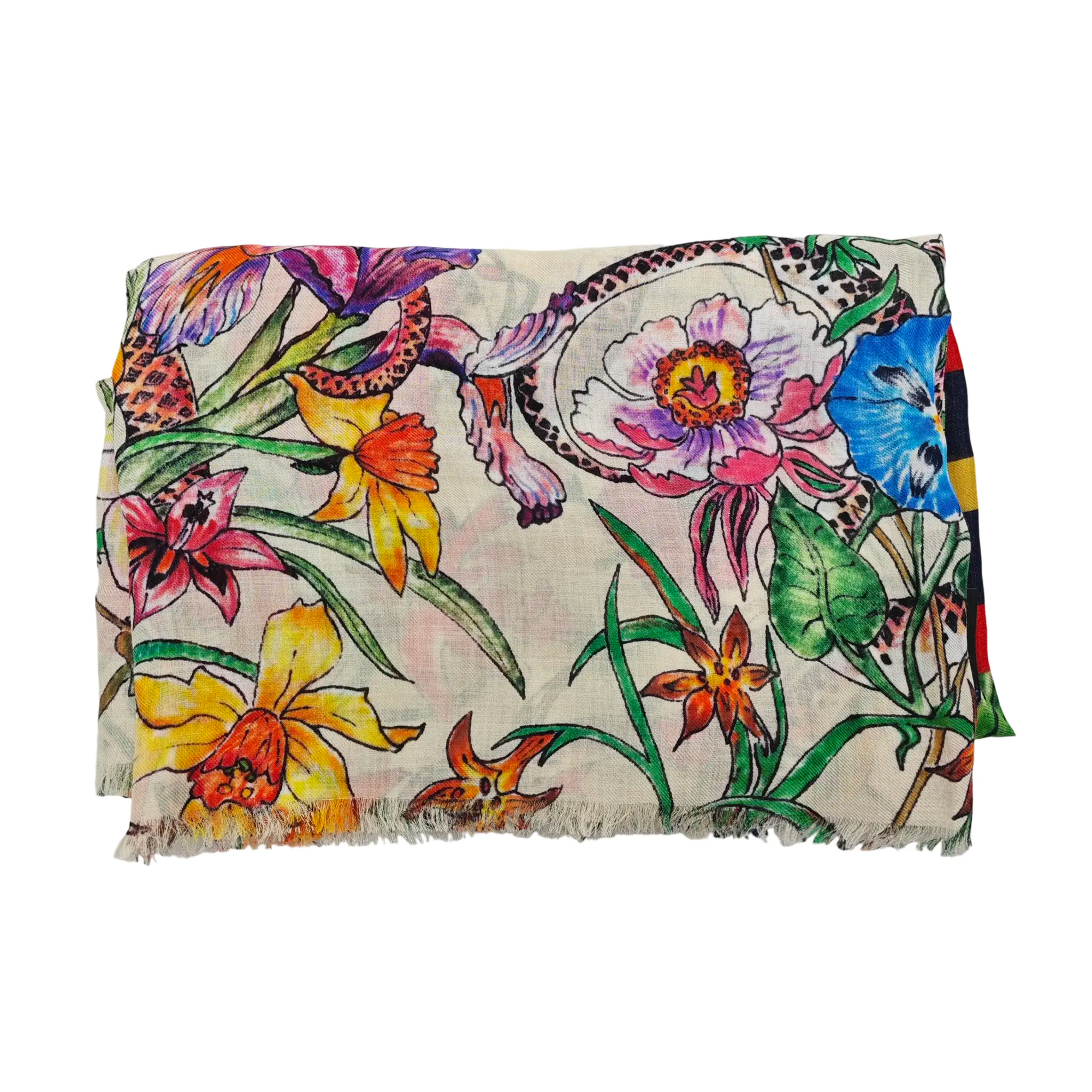 Wool Scarf Multicolor