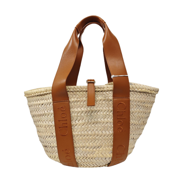 Basket Straw Beige