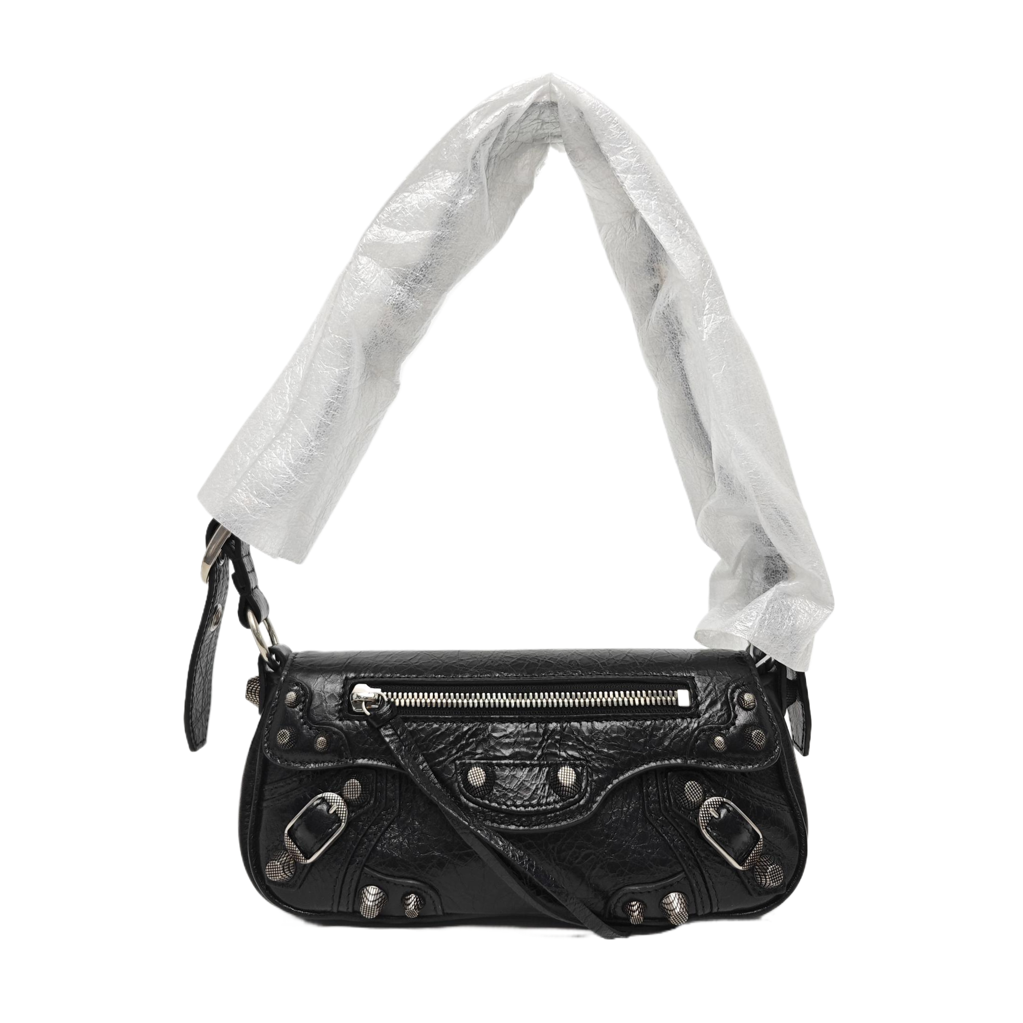 Le Cagole Mini Lambskin Black