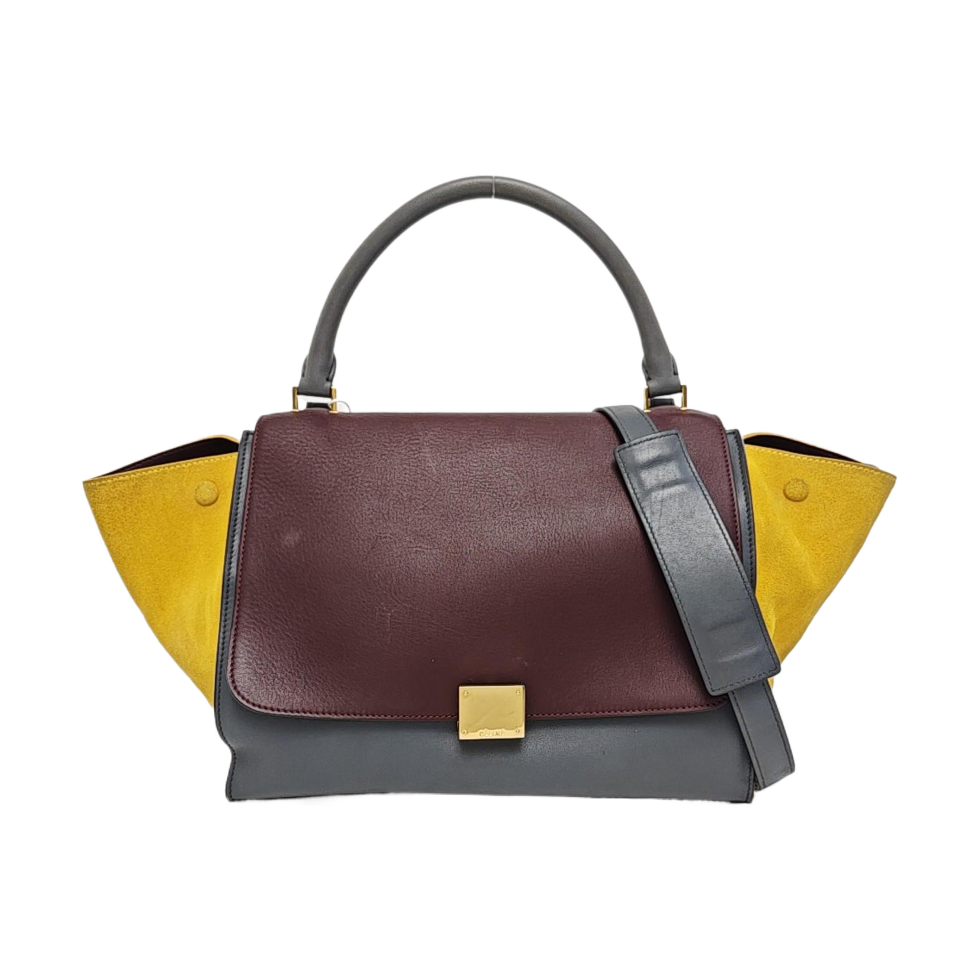 TRAPEZE Medium Calfskin Multicolor