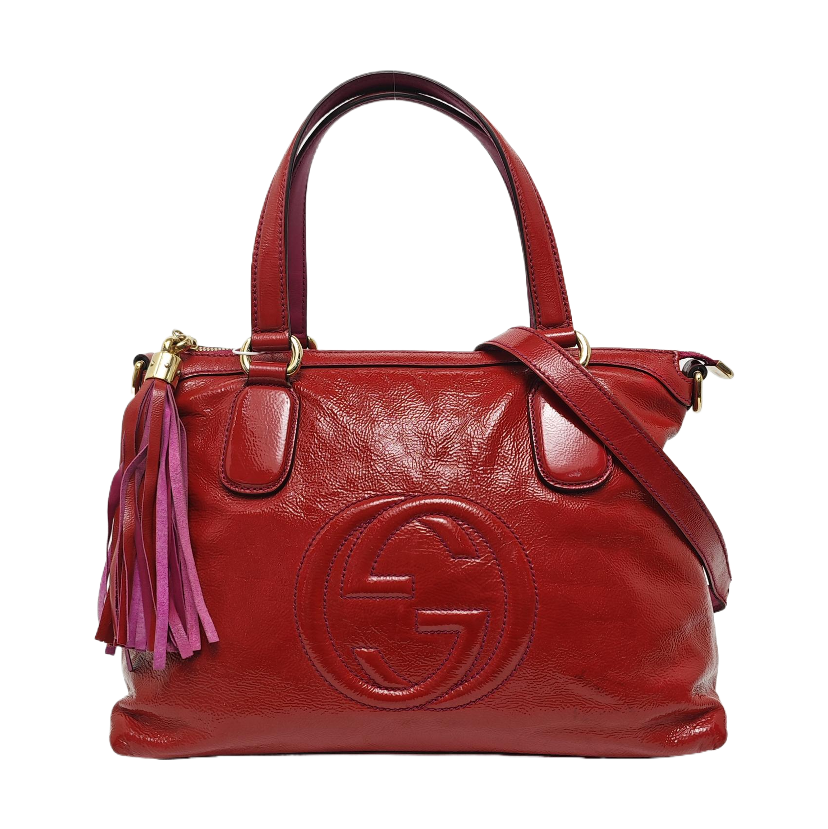 Soho Small Calfskin Red