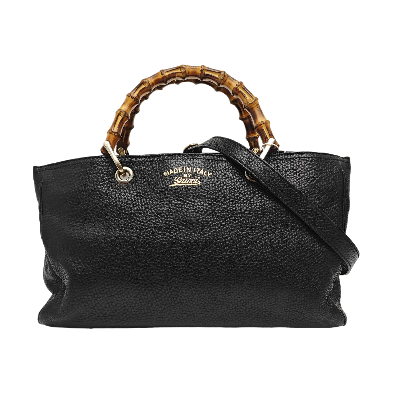 Bamboo 1947 Medium Calfskin Black