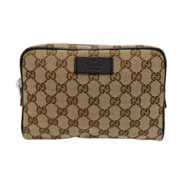 GG Supreme Monogram Canvas Brown