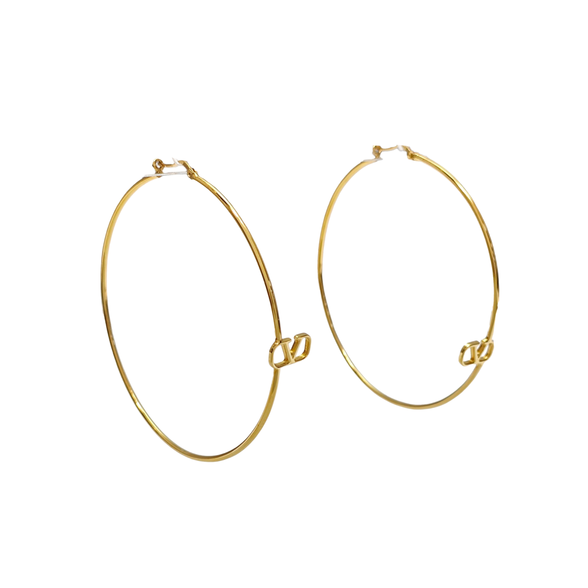 Metal Gold Earrings