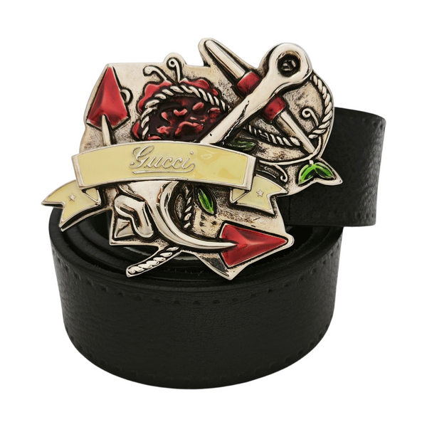 Leather Belt Black