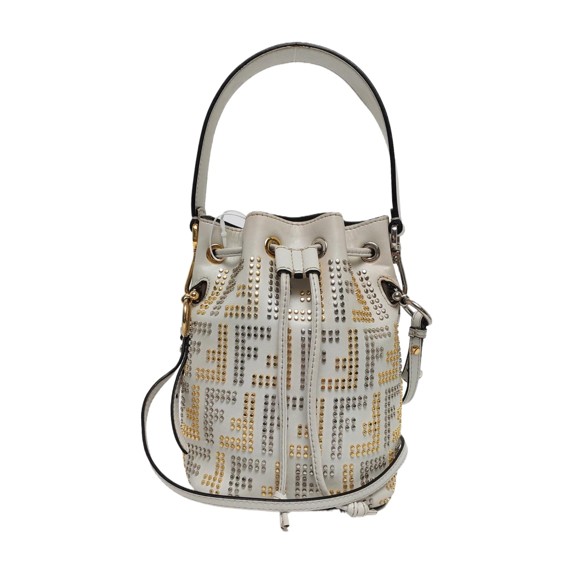 Mon Tresor Mini Calfskin White