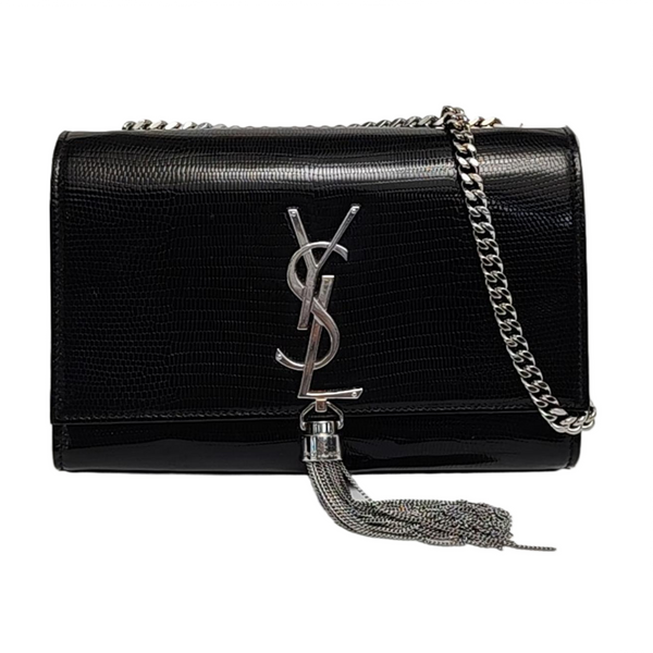 Authenticated pre-owned  KATE Small Calfskin Black - Shoulder Bag at Looply