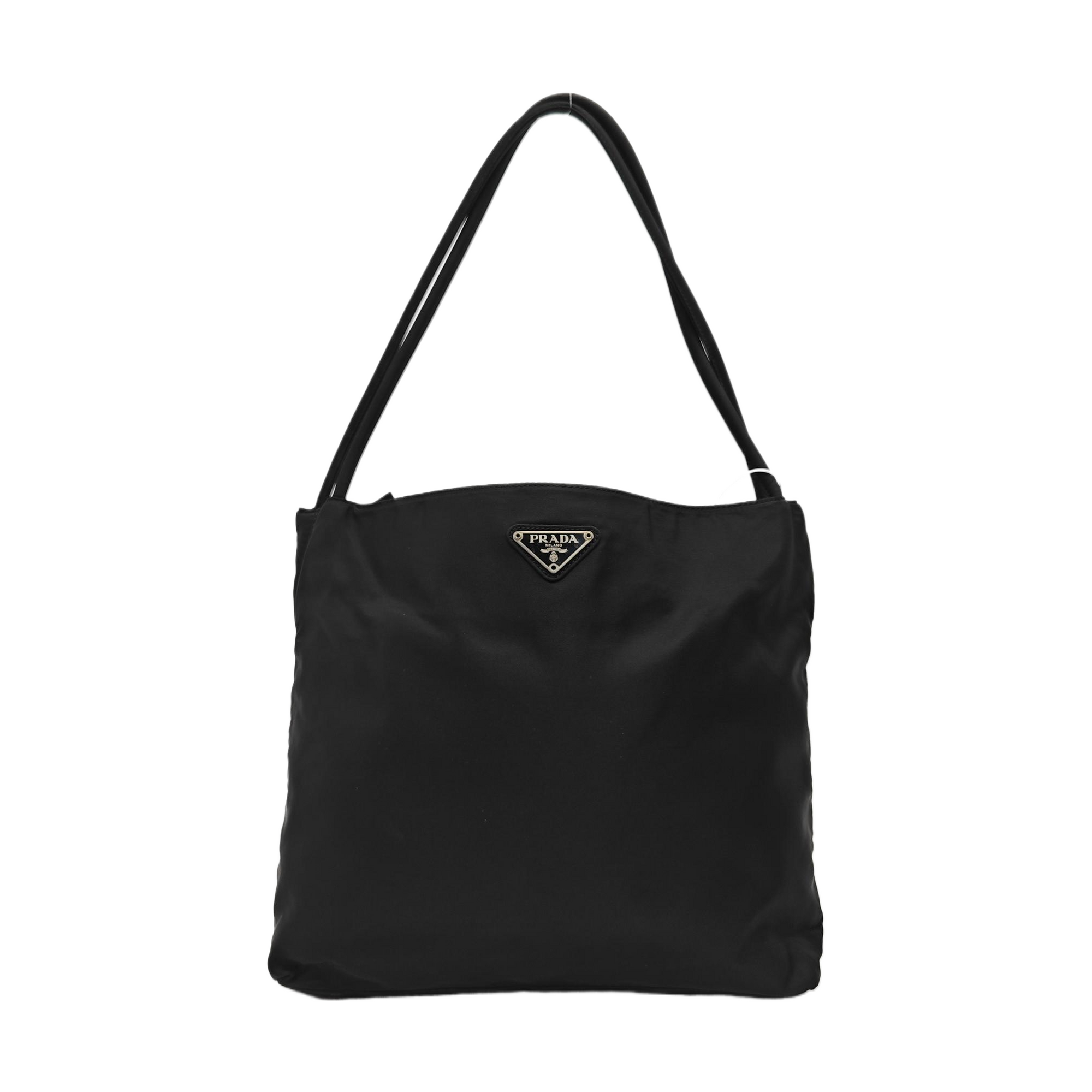 Nylon Tote Bag Black