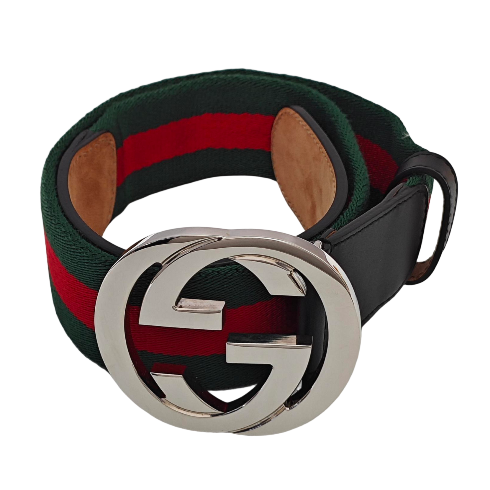 Fabric Belt Green