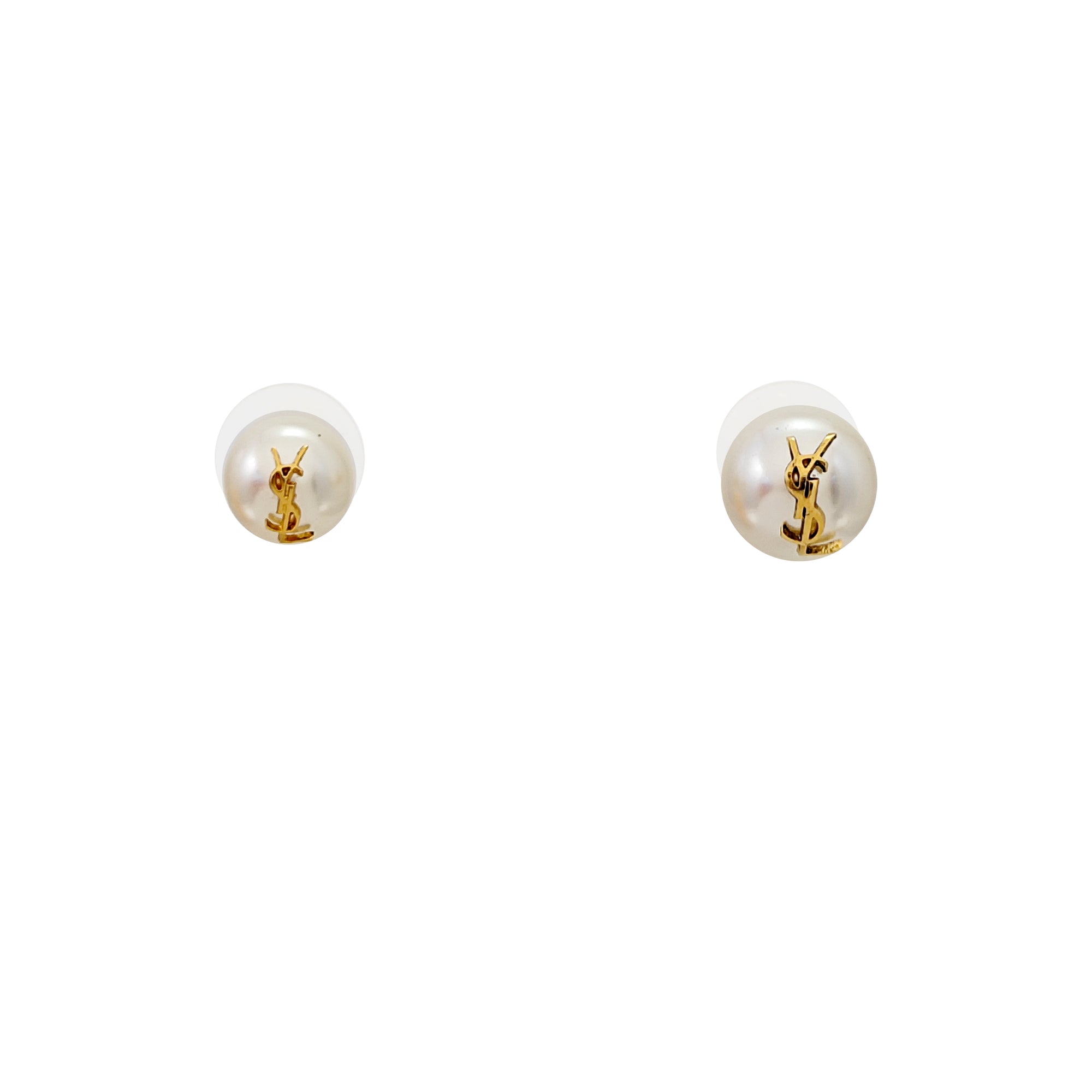 Metal Gold Stud Earrings