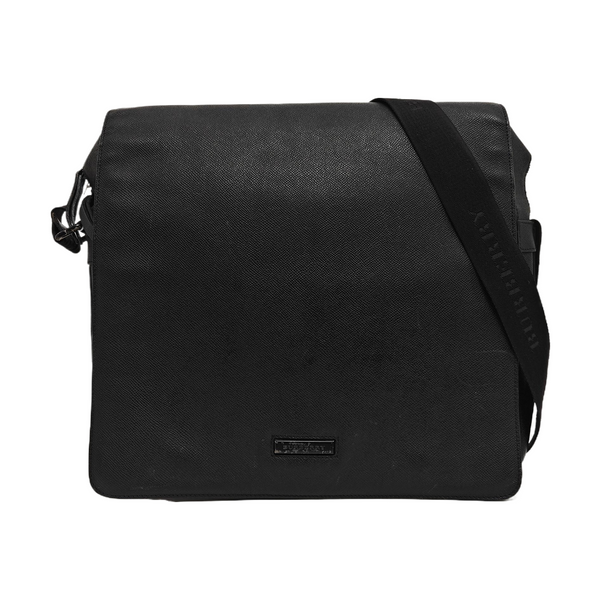 Calfskin Crossbody Bag Black