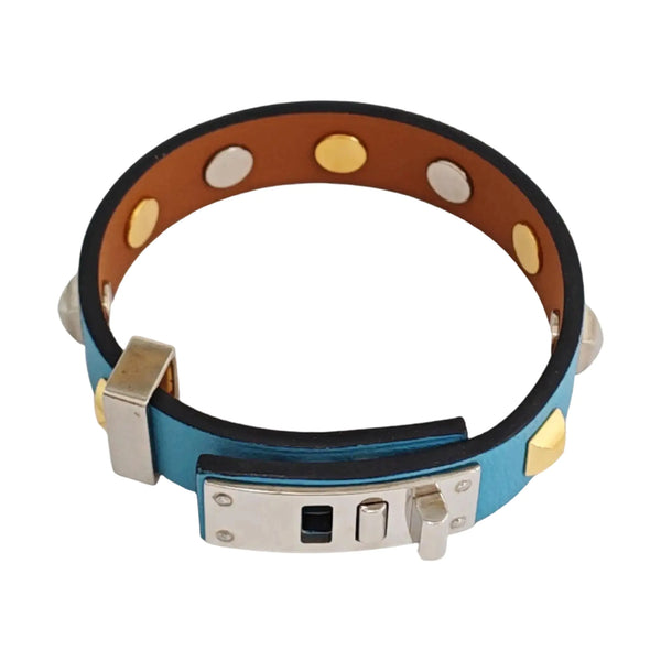 Metal Blue Bangle