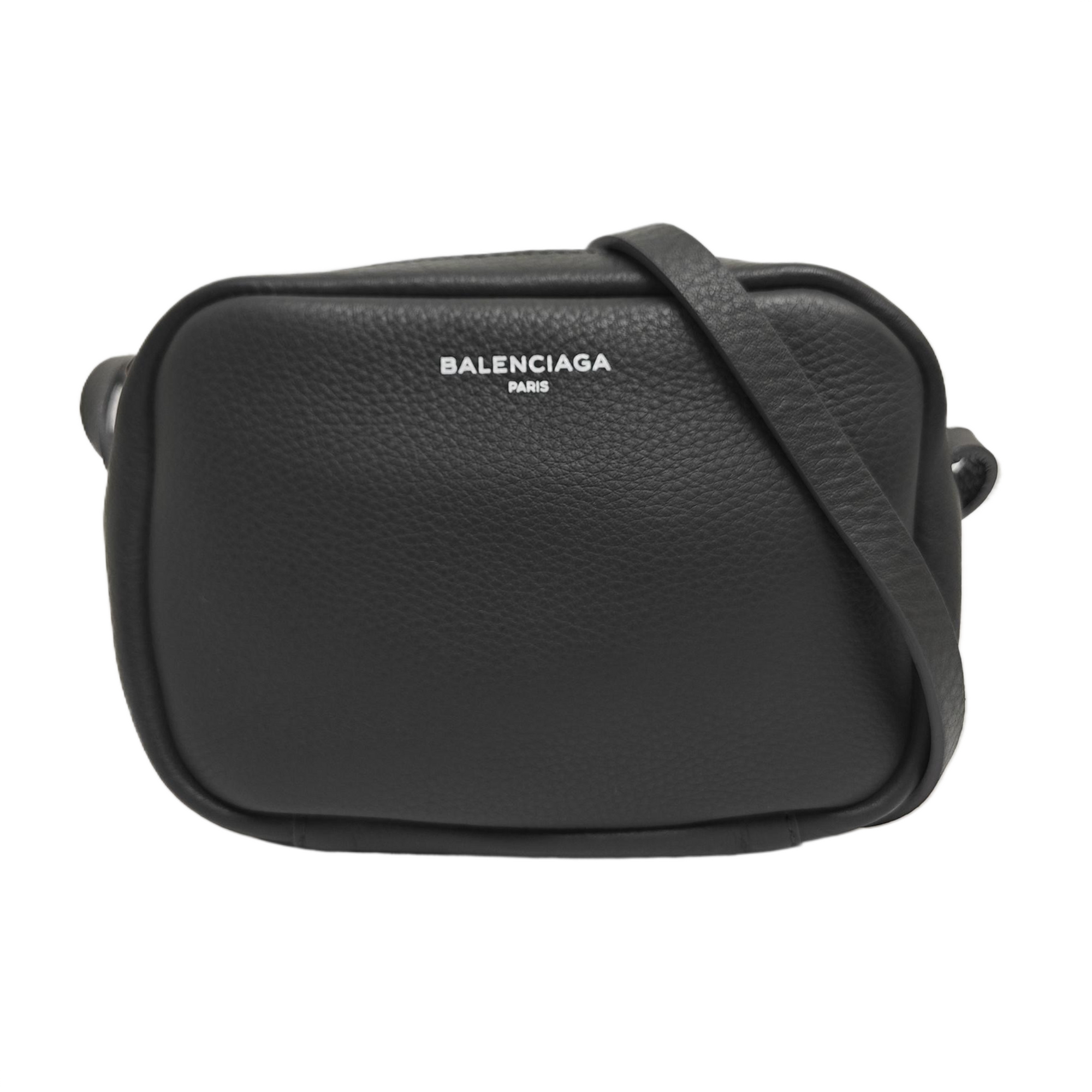 Calfskin Shoulder Bag Gray